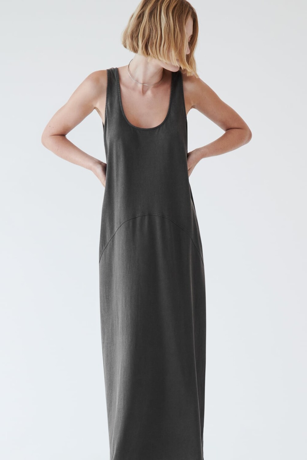 

Платье из близкого хлопка ZARA