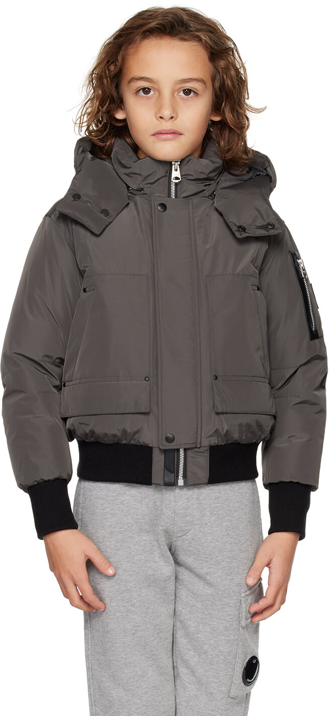 

Детский серый пуховик Koda Mackage