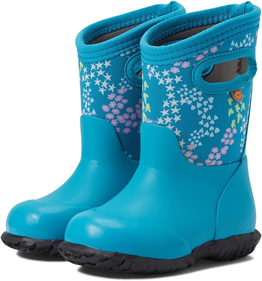 

Резиновые сапоги York Star Heart Bogs, цвет Turquoise Multi