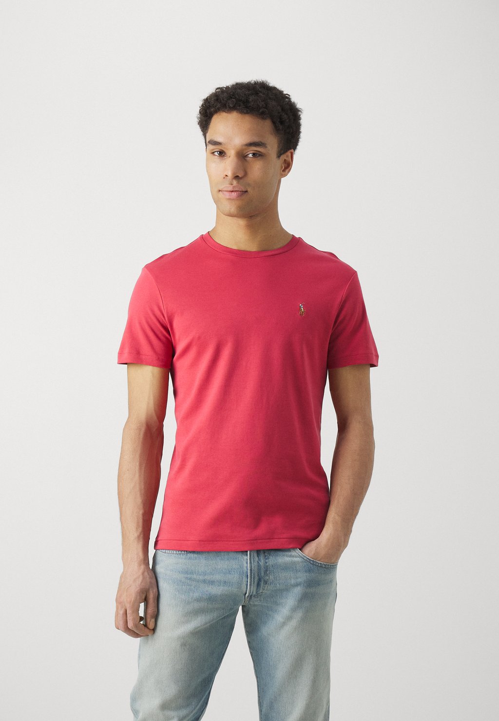 Базовая футболка Short Sleeve Polo Ralph Lauren, цвет nantucket red