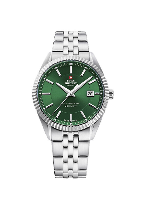 

См34065.08 стальные мужские наручные часы Swiss Military By Chrono, серебряный