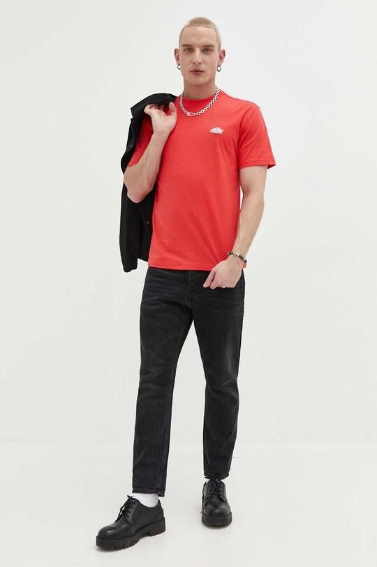 

Футболка из хлопка Dickies, красный