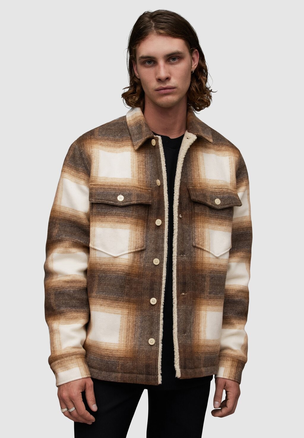 

Куртка AllSaints GRAVITY, кремовый, Бежевый