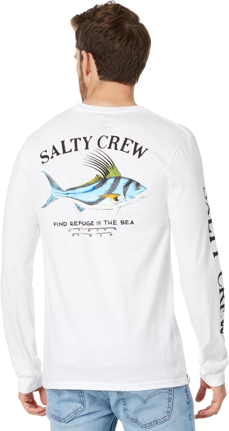 

Футболка Rooster Premium с длинными рукавами Salty Crew, белый