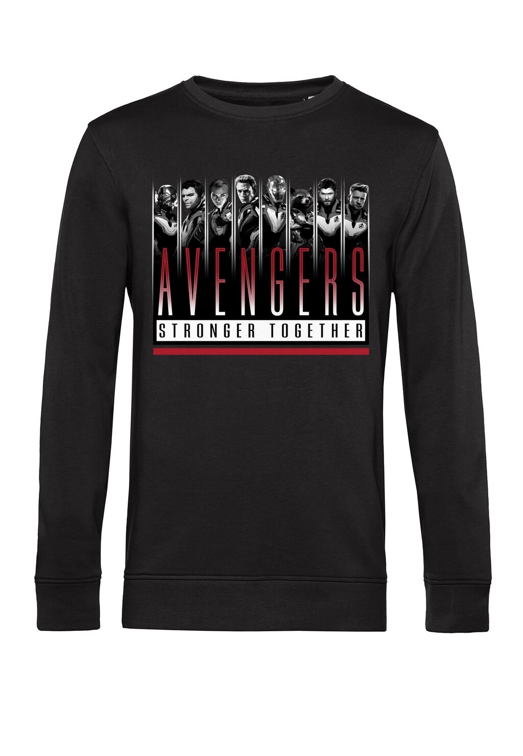 

Толстовка AVENGERS ENDGAME AVENGERS TOGETHER Marvel, черный