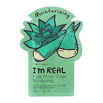 

Увлажняющая тканевая маска с алоэ I Am Real, Tonymoly