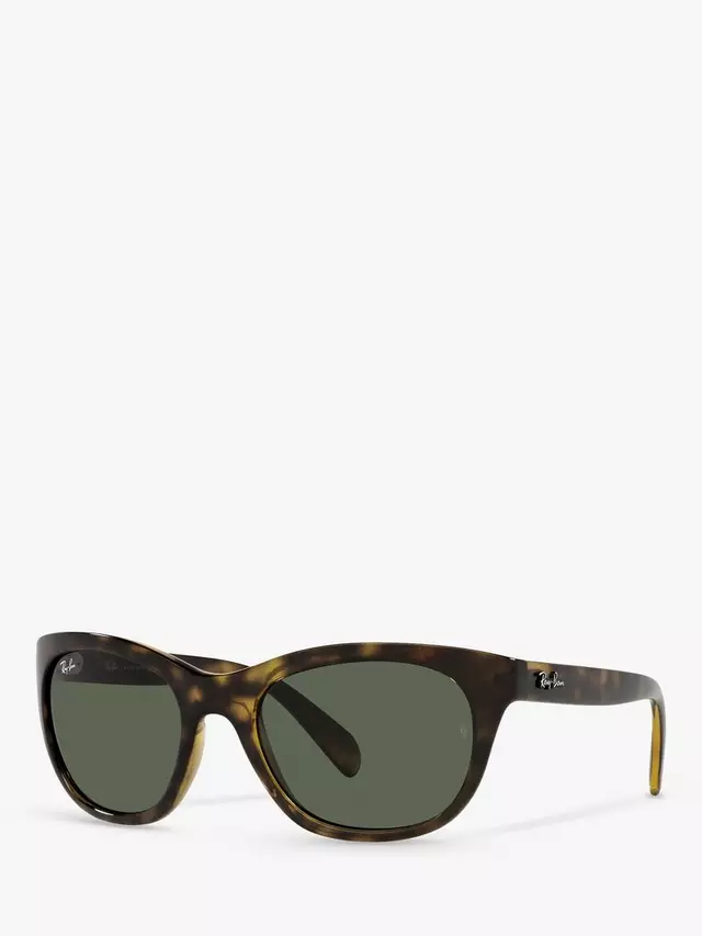 

Солнцезащитные очки Ray-Ban RB4216 Women's Square, цвет havana/green