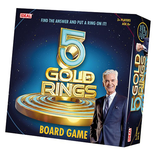 Настольная игра Five Gold Rings настольная игра разноцветные колечки rings up