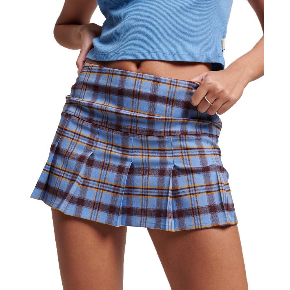 

Юбка Superdry Vintage Check, синий