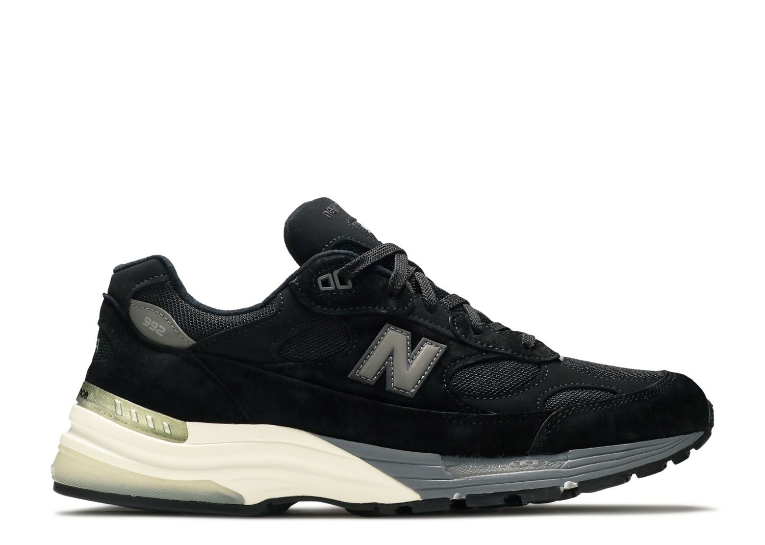 

Кроссовки New Balance 992 Made In Usa 'Black Grey', черный