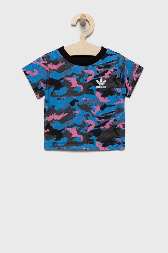 

Детская хлопковая футболка adidas Originals, мультиколор