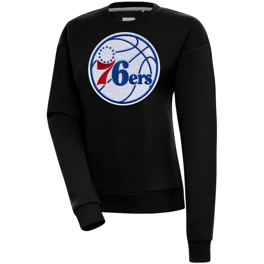

Толстовка Antigua Philadelphia 76Ers, черный
