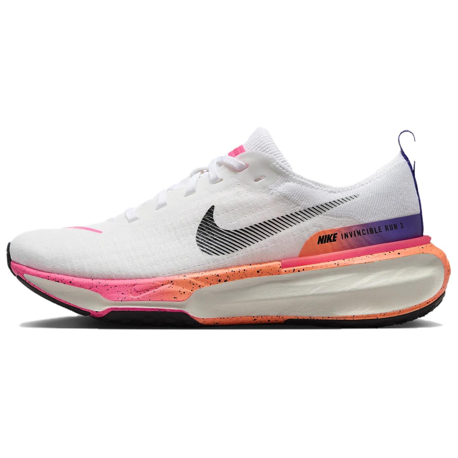 

Кроссовки Nike ZoomX Invincible Run 3 Bright Mango Hyper Pink Women's, белый/оранжевый