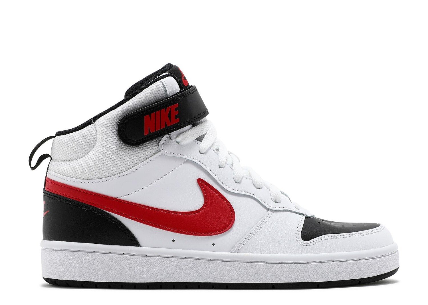 

Кроссовки Nike Court Borough Mid 2 Gs 'White University Red', белый