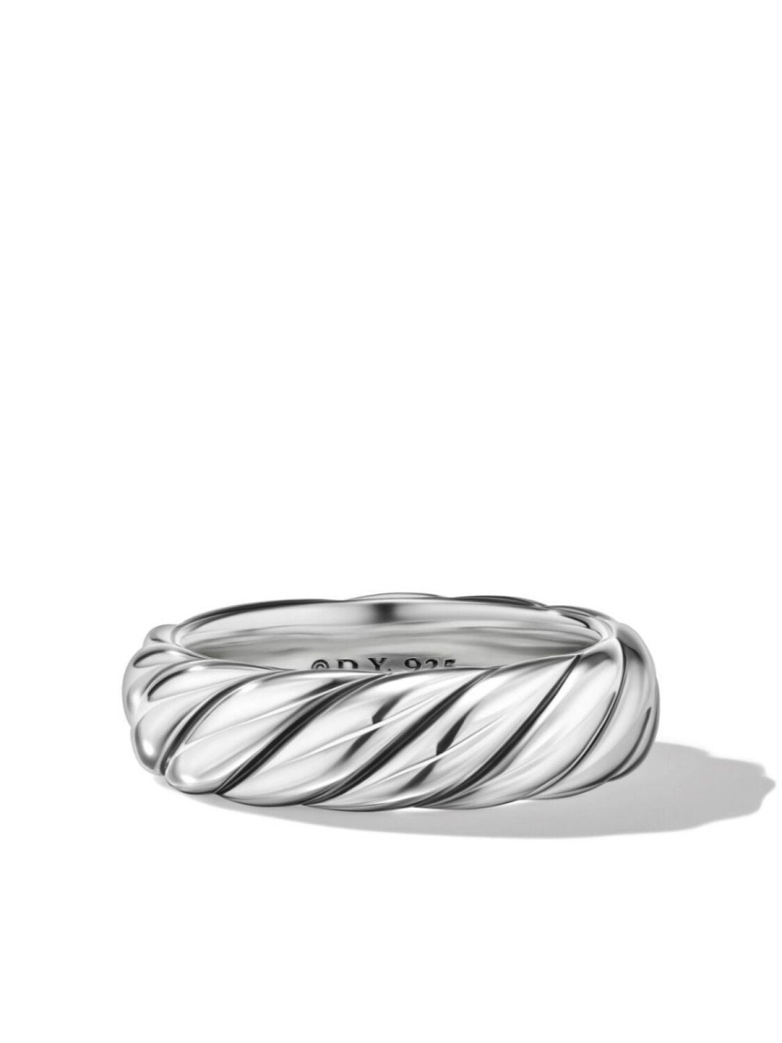 

Серебряное кольцо Cable David Yurman, серебряный