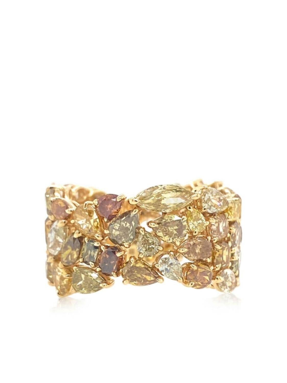 

Кольцо из желтого золота с бриллиантами HYT Jewelry, золотой