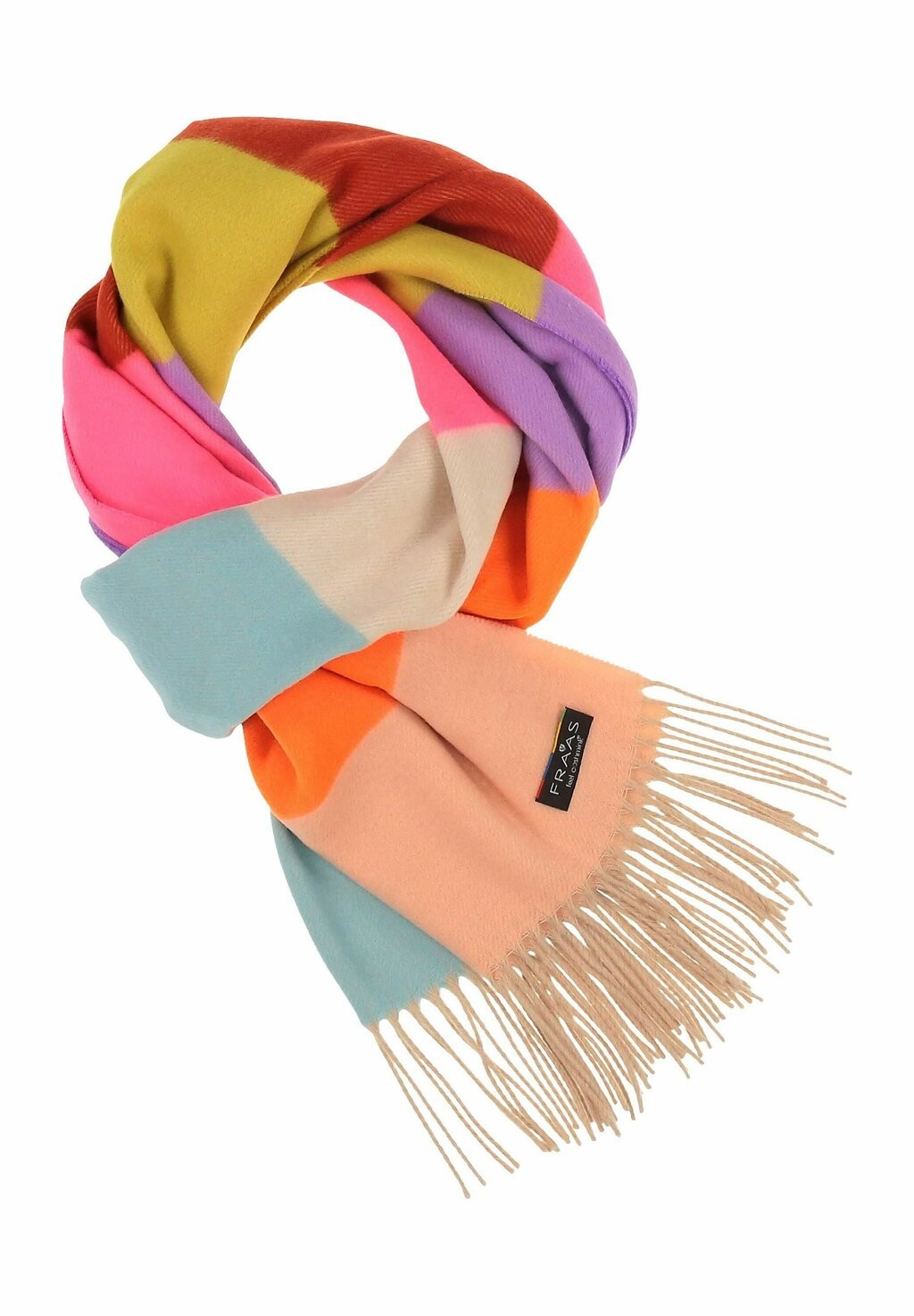 

Шарф STRIPED CASHMINK MADE IN GERMANY FRAAS, мультиколор