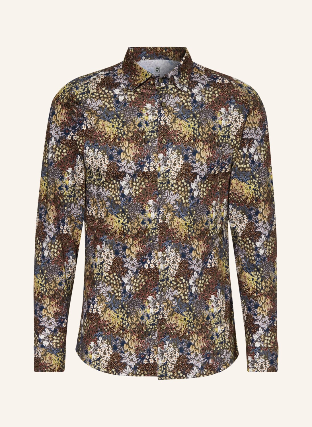 

Рубашка DESOTO JerseySlim Fit, зеленый