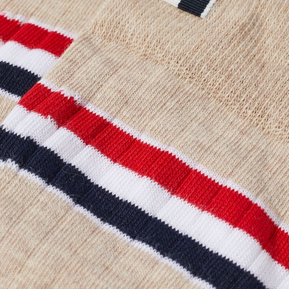 

Носки в рубчатую полоску Thom Browne
