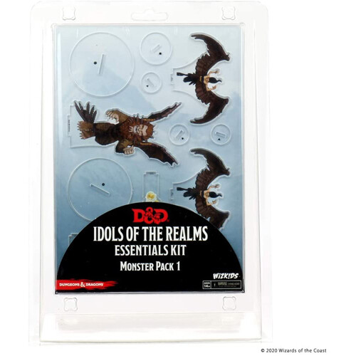 

Фигурки Dungeons & Dragons Idols Of The Realms: Essentials 2D Miniatures – Monster Pack #1 WizKids