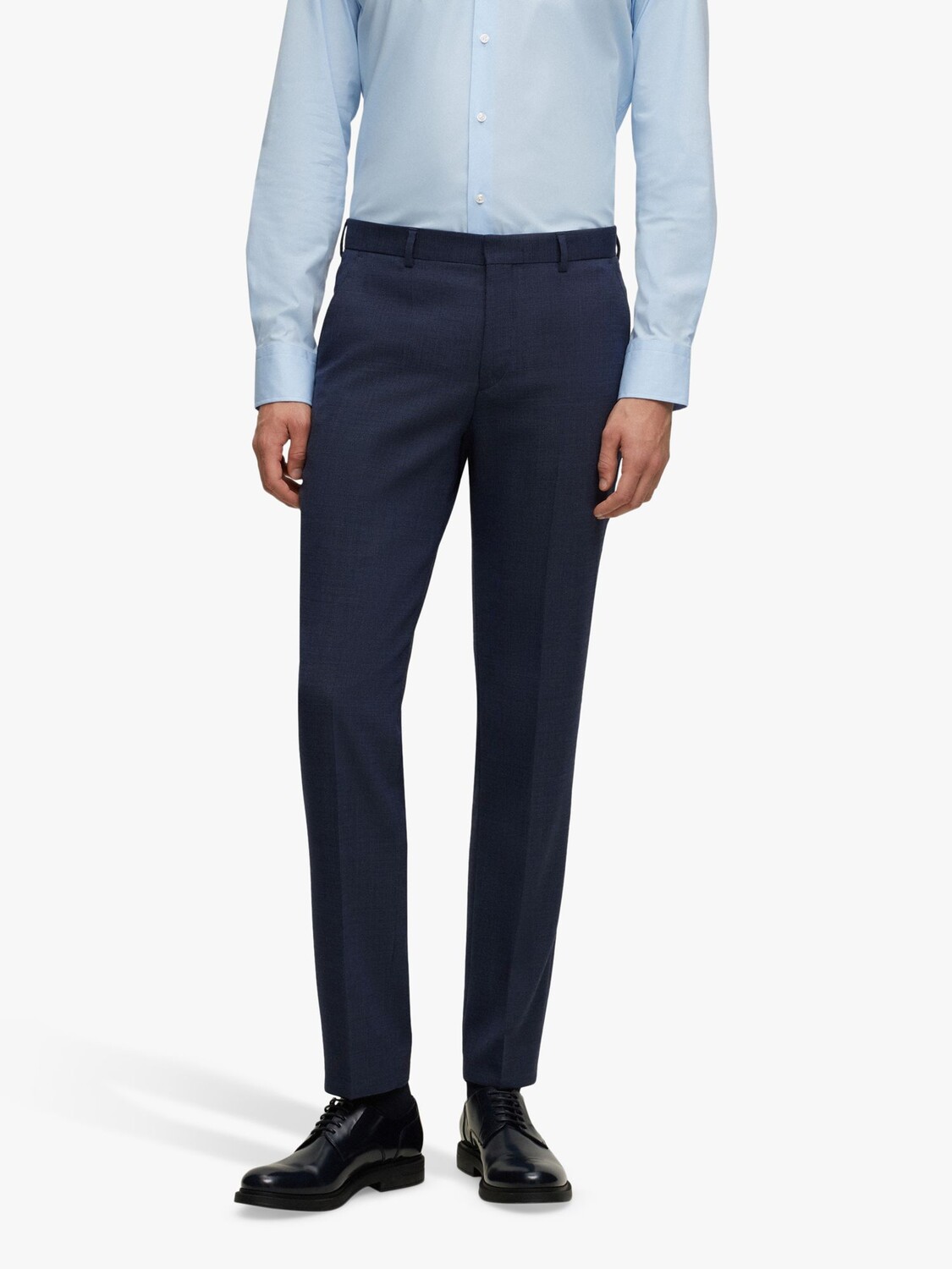 

HUGO BOSS Leon Костюмные брюки, открытые синие