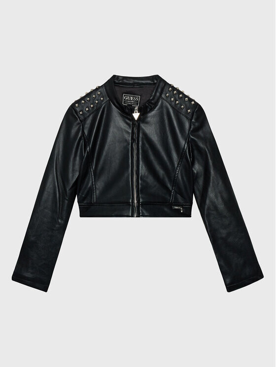 

Куртка из искусственной кожи, стандартного кроя Guess, черный