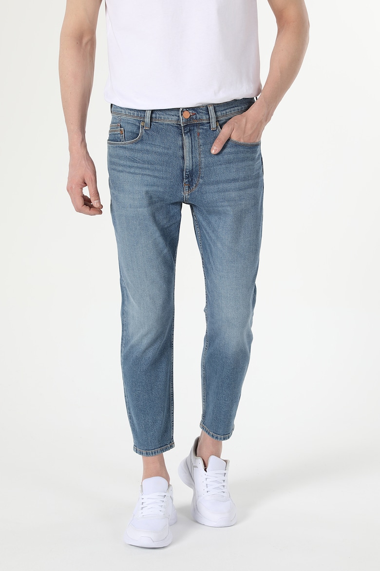 Облегающие джинсы выше щиколотки Colin'S, синий
