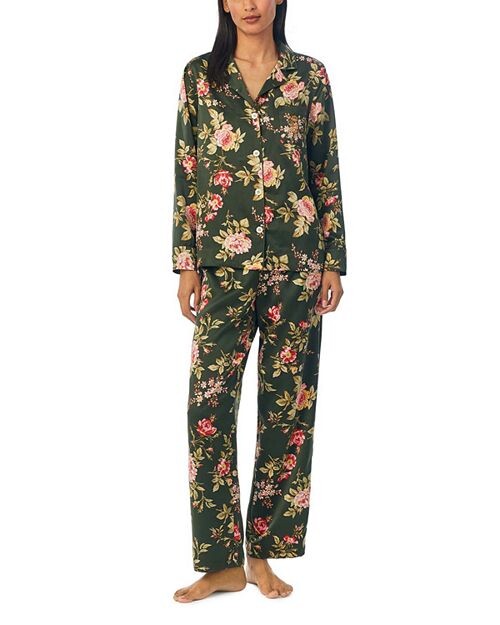 

Пижамный комплект с цветочным принтом Ralph Lauren, цвет Green