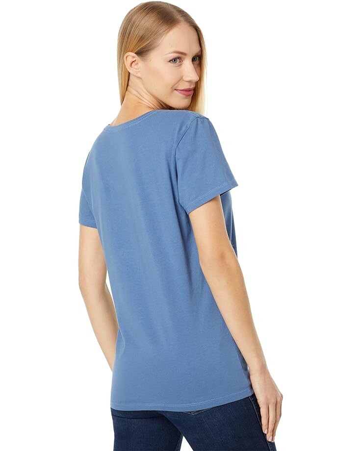 

Футболка Life is Good 2005 Orchid Short Sleeve Crusher Tee, цвет Vintage Blue