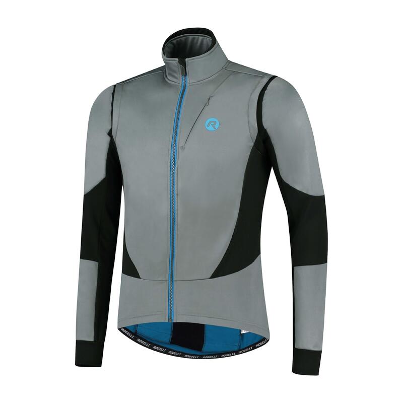 Зимняя велосипедная куртка мужская - Brave ROGELLI, цвет blau