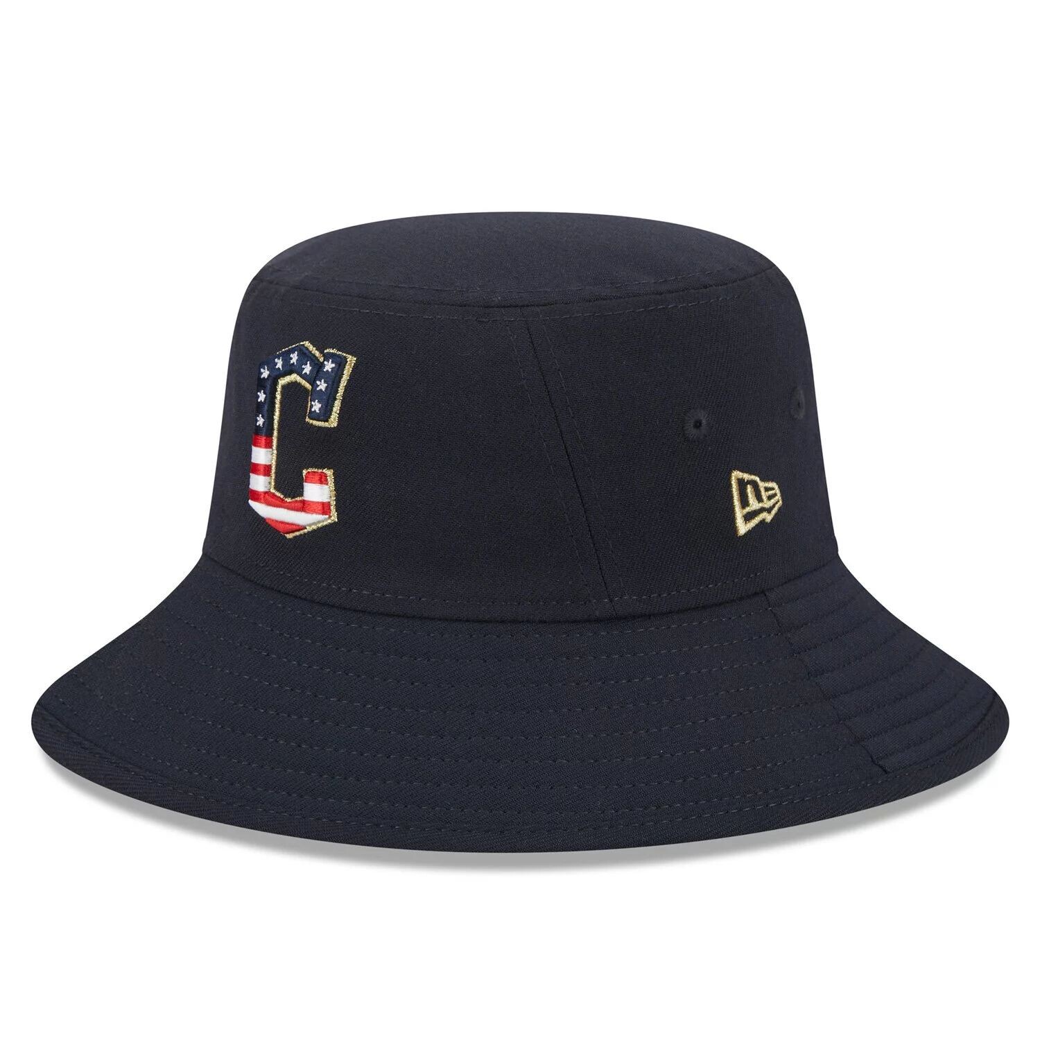 

Мужская панама New Era Navy Cleveland Guardians 2023 Четвертое июля