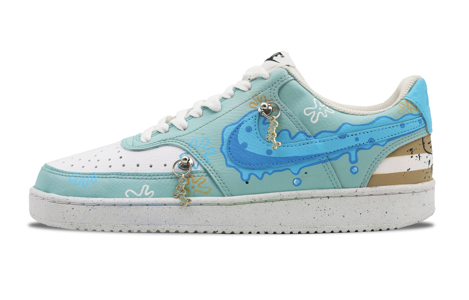 

Мужские кроссовки для скейтбординга Nike Court Vision 1, Pink/Blue