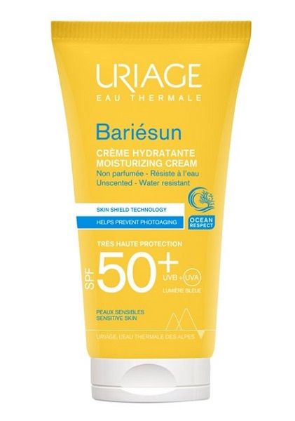 Uriage Bariesun SPF50+ защитный крем с фильтром для лица, 50 ml uriage bariesun spf50 защитная палочка с фильтром 8 ml