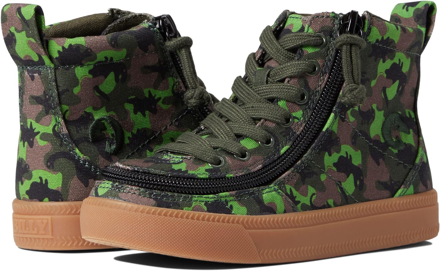 Кроссовки Classic Lace High BILLY Footwear Kids, цвет Green Dino