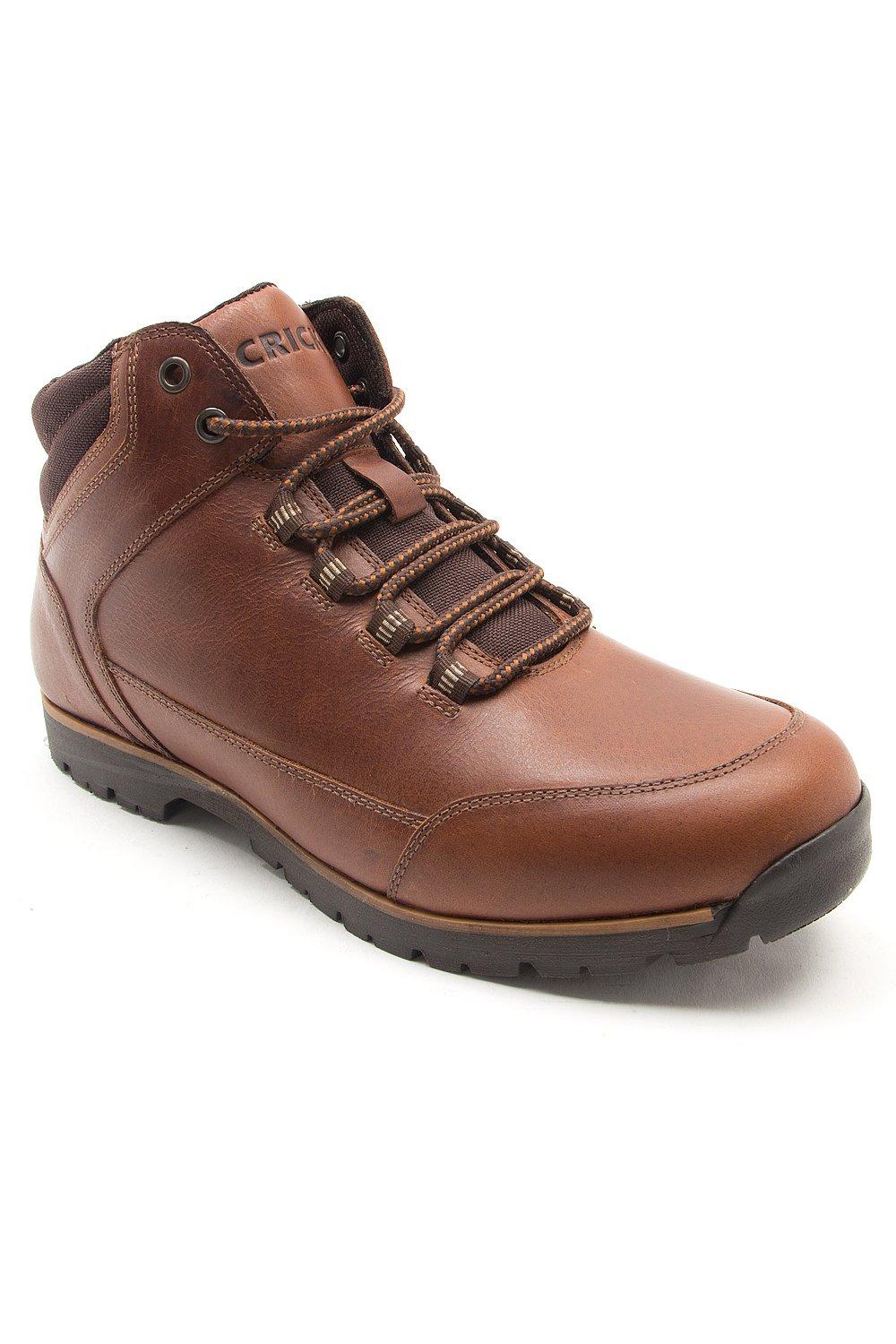 Повседневные кожаные ботинки средней высоты на шнуровке Drake Thomas Crick, коричневый формальная классическая обувь silwood удобная и прочная модная обувь thomas crick черный