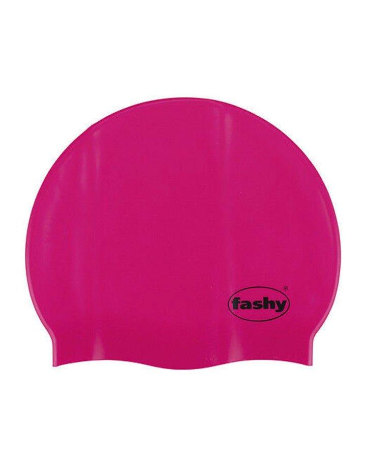 Силиконовая шапочка для плавания Fashy, розовый очень большая шапочка для плавания для девочек с длинными волосами водонепроницаемая силиконовая шапочка для плавания очень большая шапо