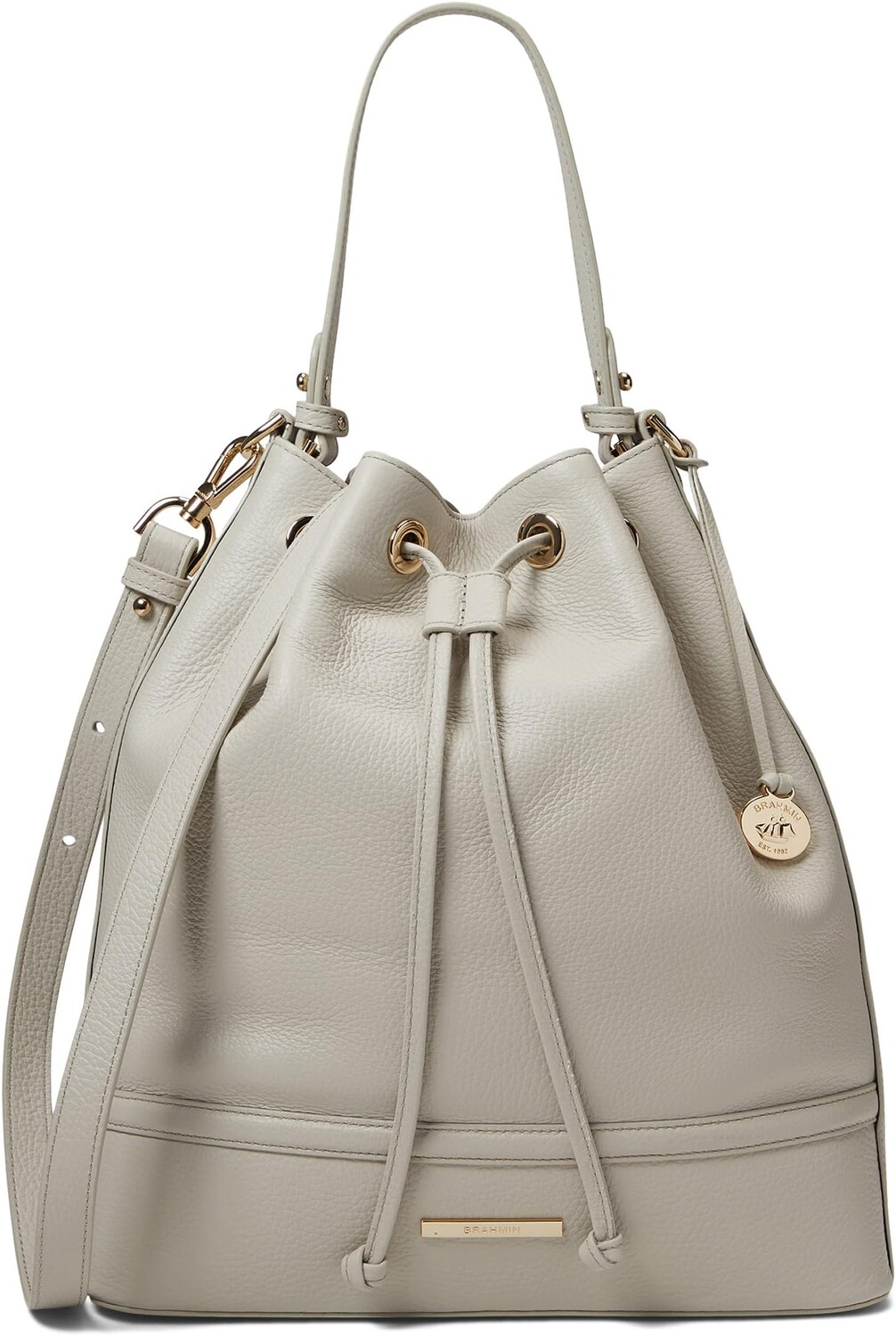 

Сумка Velouria Marlowe Bucket Brahmin, цвет Latte