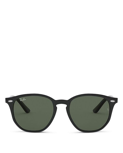 

Солнцезащитные очки Ray-Ban Unisex Junior Solid, 46 мм — Big Kid Ray-Ban, цвет Black