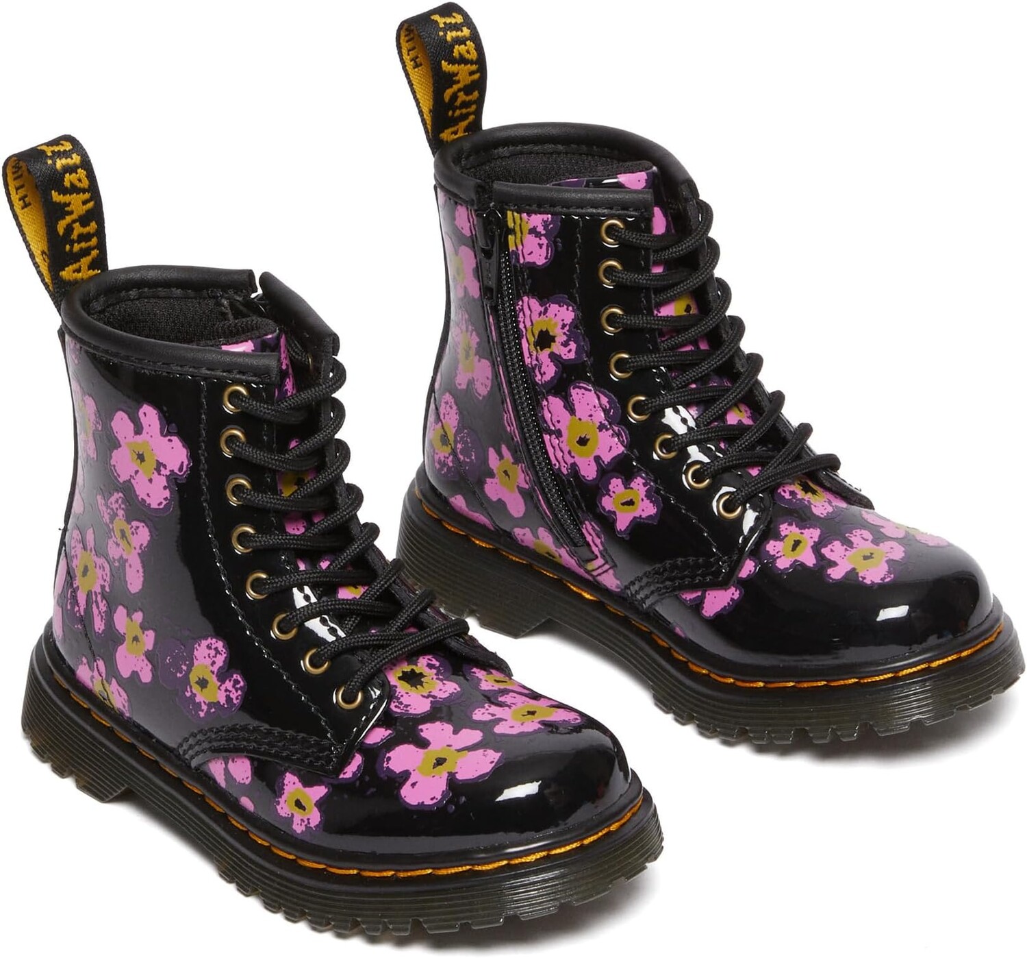 

Ботинки на шнуровке 1460 Dr. Martens, черный