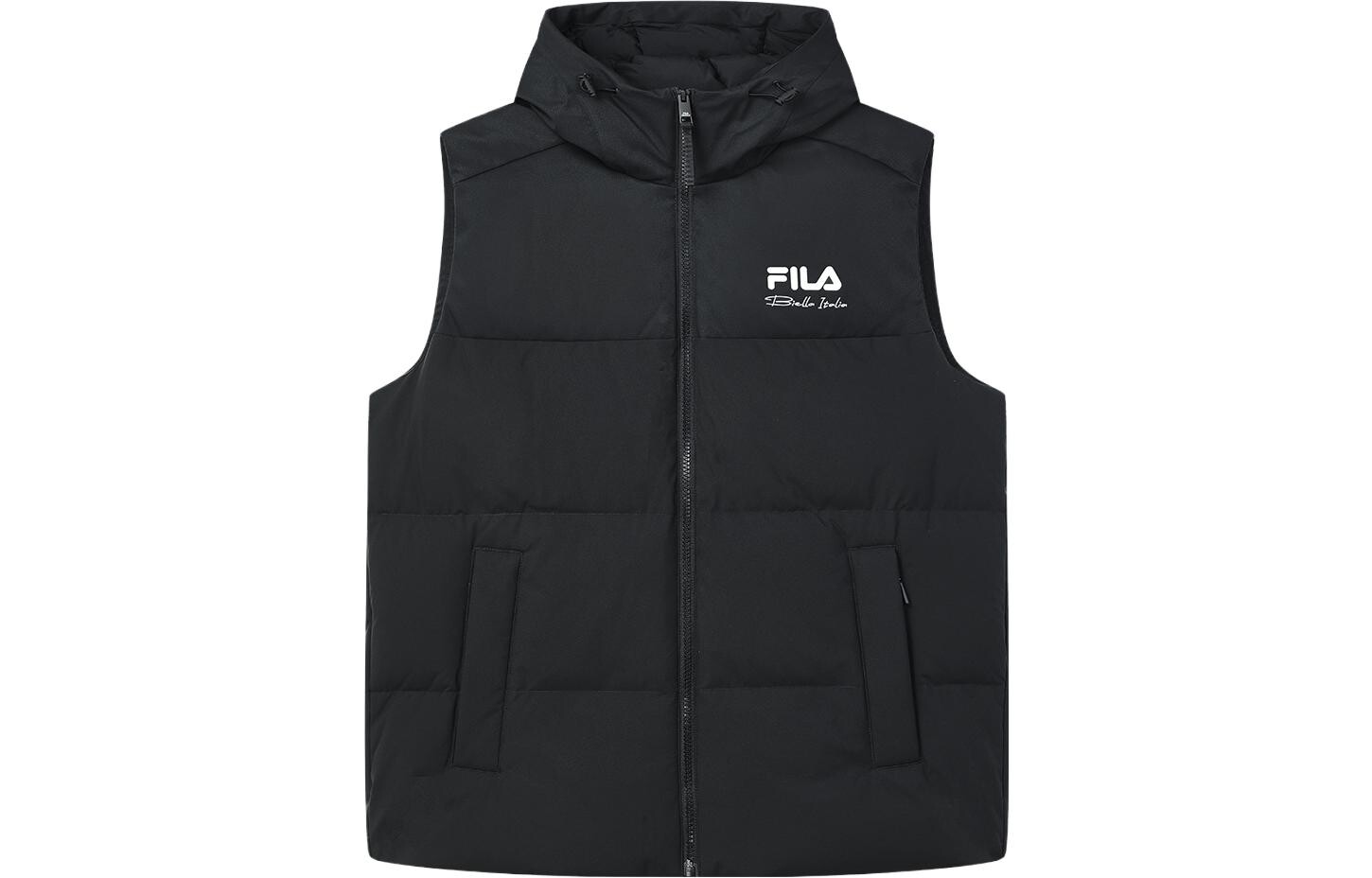 ФИЛА Мужской жилет FILA, цвет Black