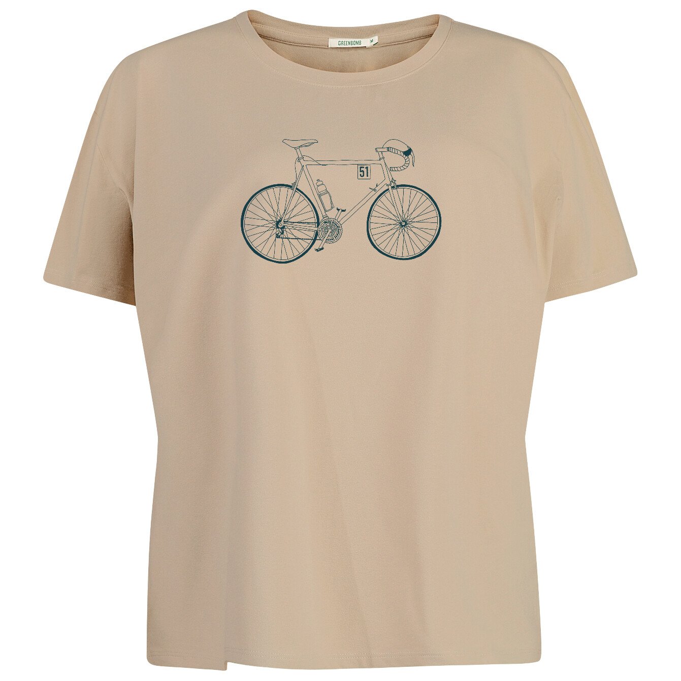 

Футболка Greenbomb Bike Classic Feel T-Shirt Cotton, цвет Latte