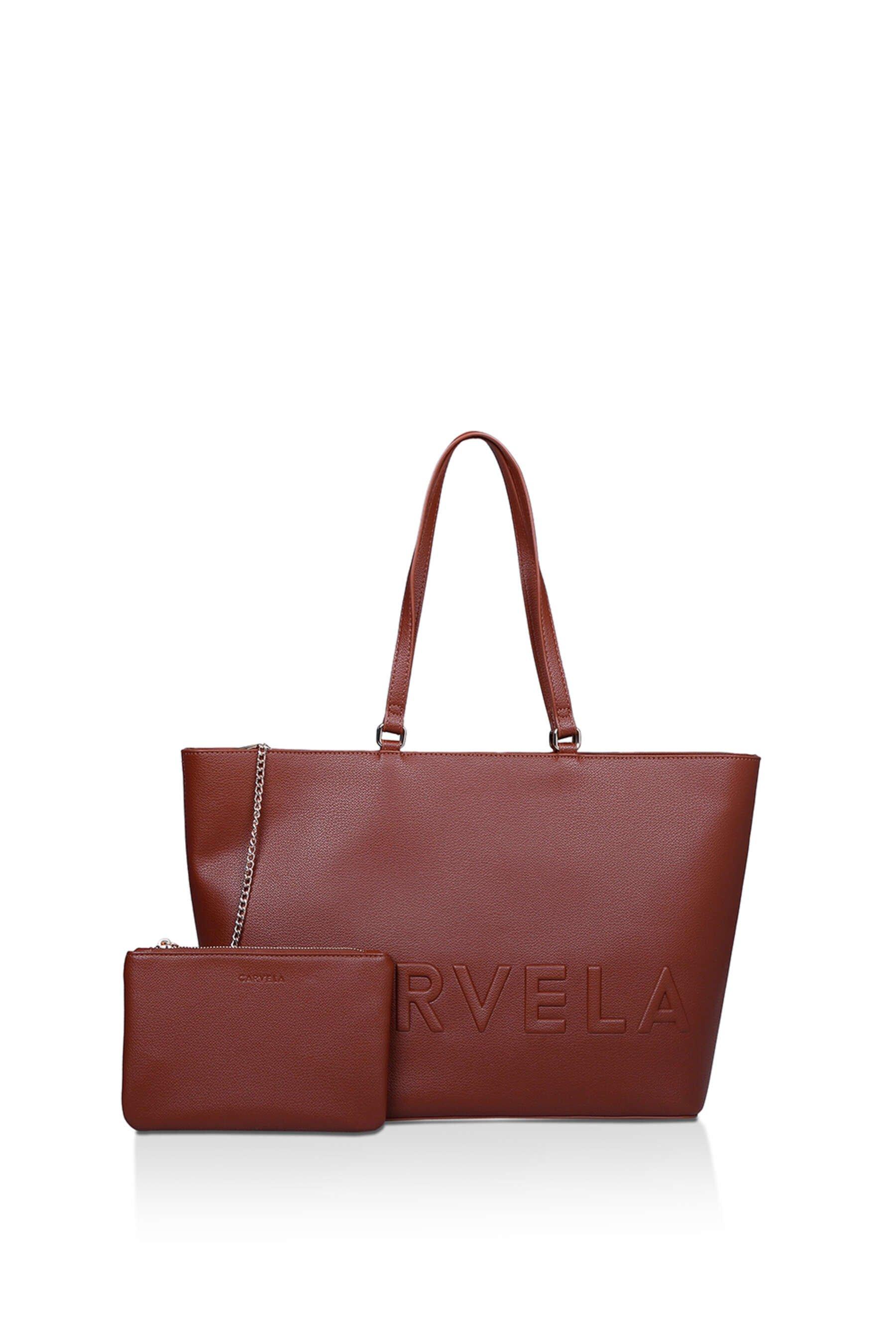 Сумка Frame Winged Shopper Carvela, коричневый большая сумка тоут frame midi carvela черный