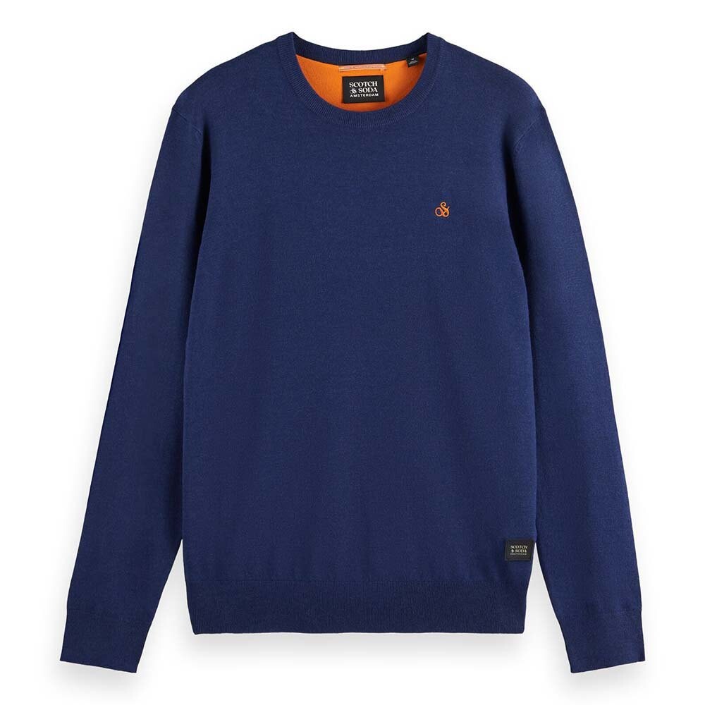 

Свитер Scotch & Soda 174596 Crew Neck, синий