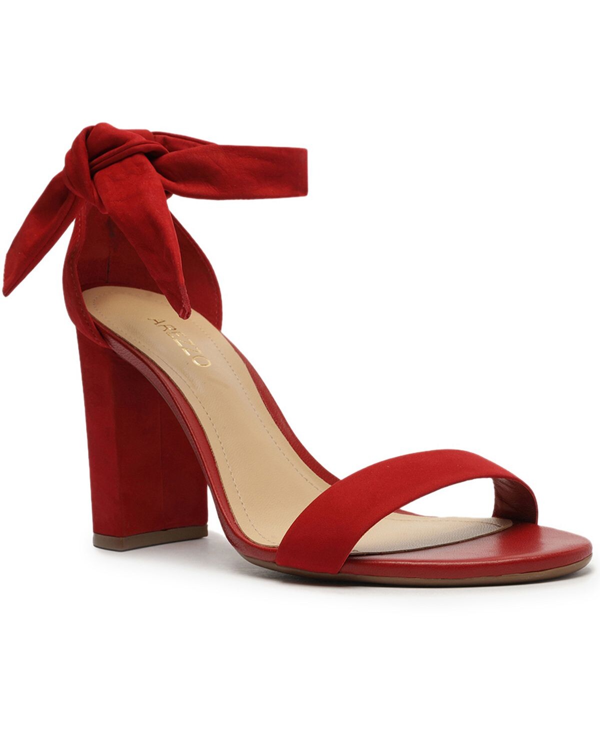 

Женские сандалии Isabelli High Block Arezzo, красный