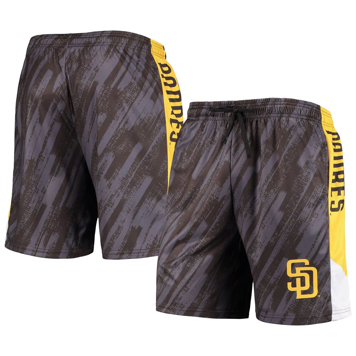 

Мужские коричневые статические шорты FOCO San Diego Padres