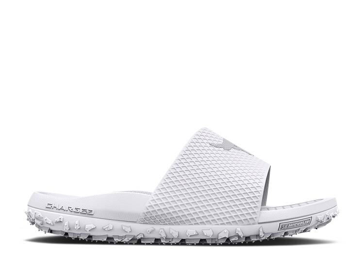 

Кроссовки Under Armour PROJECT ROCK SLIDE 'WHITE HALO GREY', белый