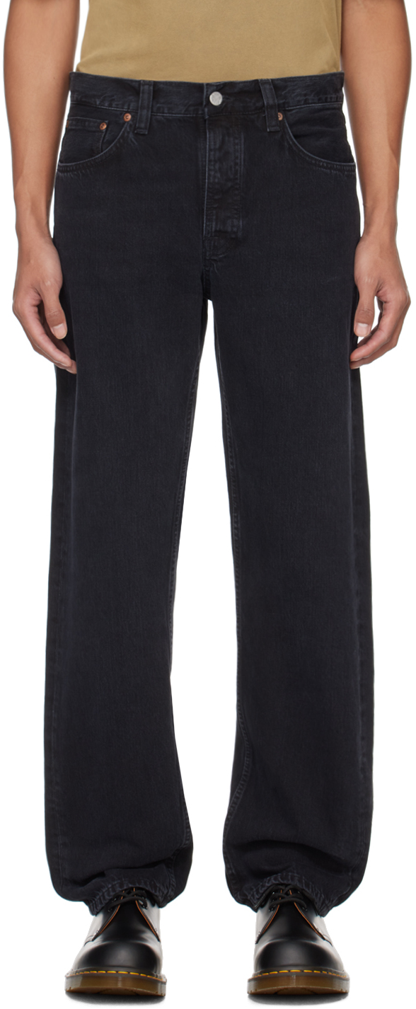 цена Черные джинсы Rad Rufus Nudie Jeans, цвет Vintage black