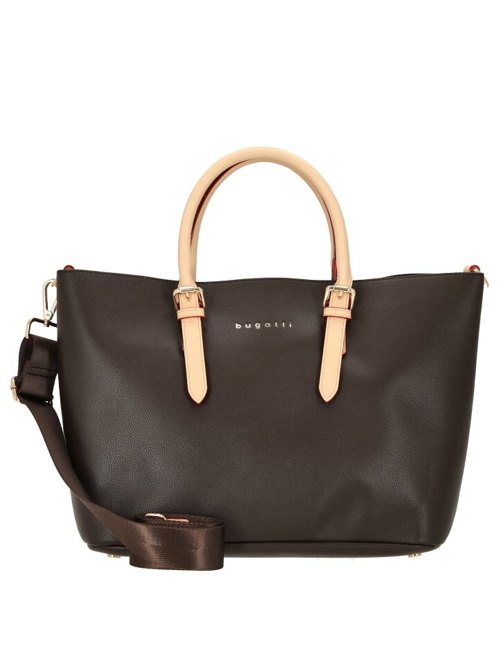 

Сумка-шоппер Bugatti Ella M 33 cm, цвет darkbrown