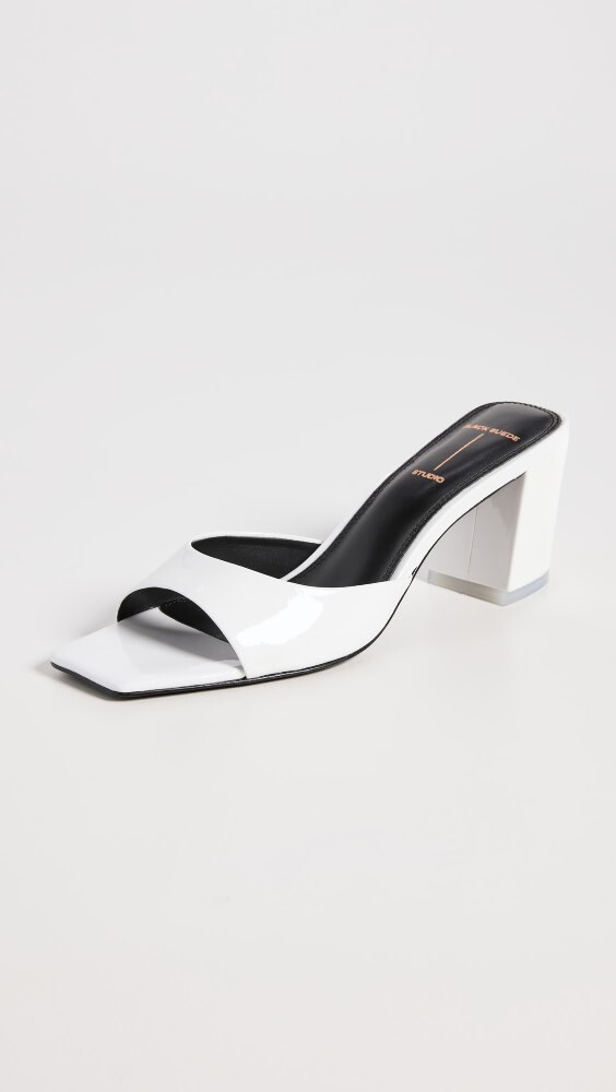 

Сандалии Black Suede Studio Dia, белый