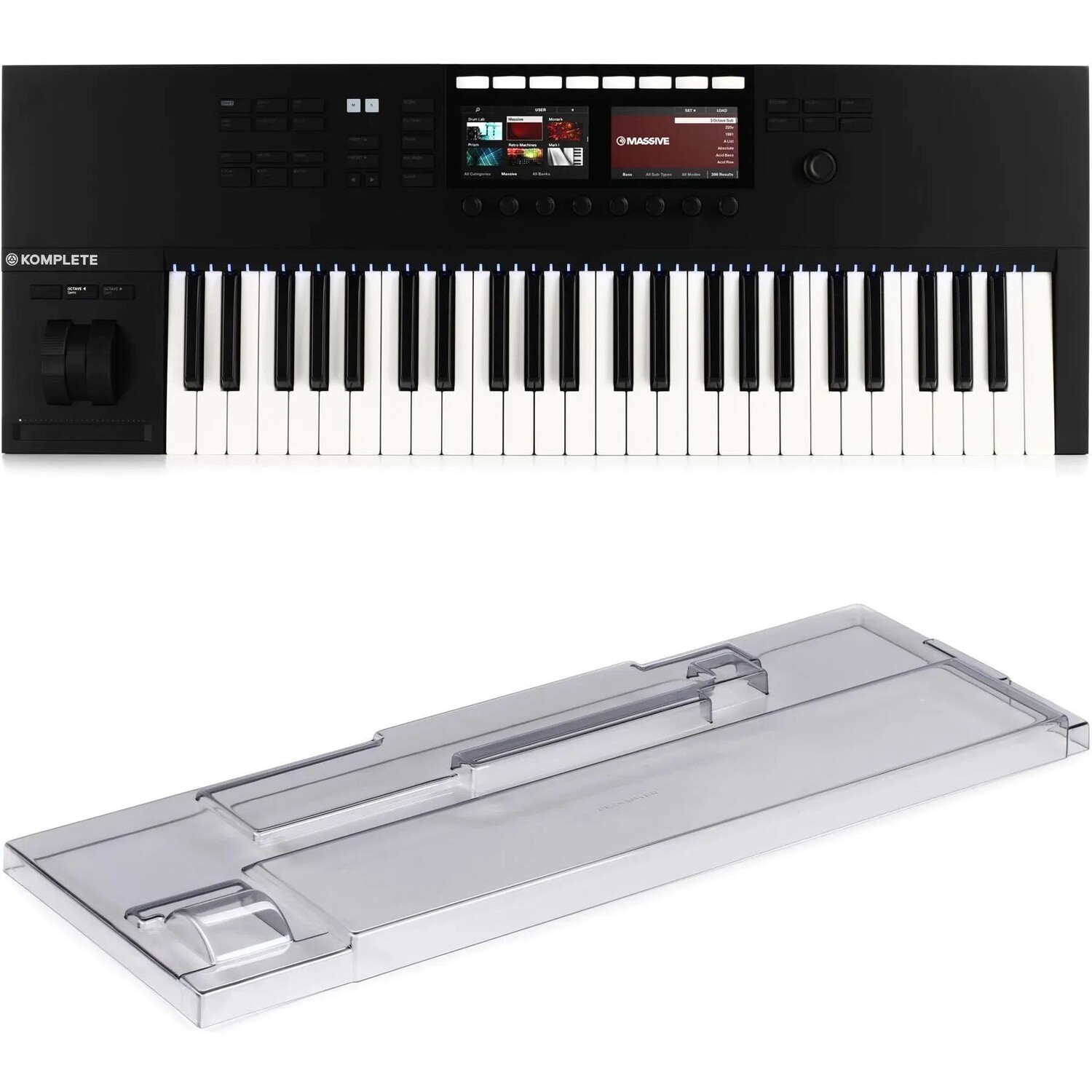 

Интеллектуальная клавиатура-контроллер Native Instruments Komplete Kontrol S49 с крышкой Decksaver